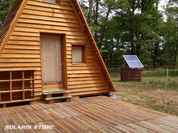 Kit panneaux solaires pour alimenter un tiny house