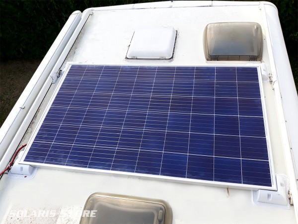 Panneau solaire Victron 215W sur camping-car