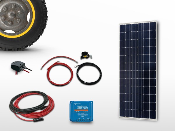 Kit solaire Camping-car MPPT monocristallin 175W | 12V