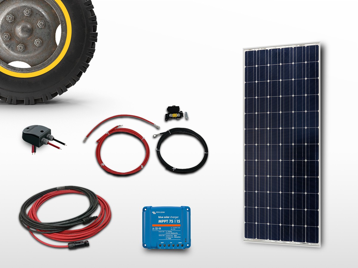 Kit solaire Camping-car MPPT monocristallin VICTRON 175W | 12V