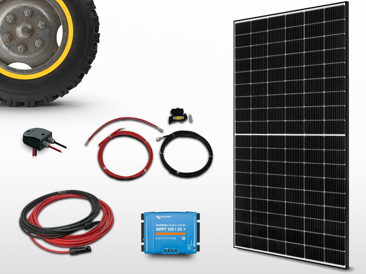 Kit panneau solaire Camping-car MPPT monocristallin 410W | 12V / 24V