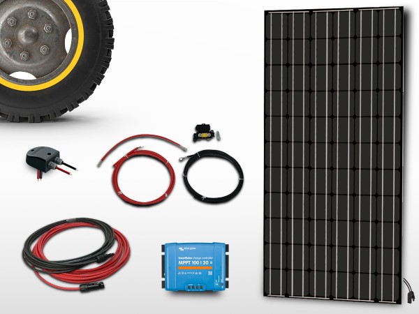 Kit panneau solaire Camping-car MPPT monocristallin UNITECK 300W | 12V / 24V