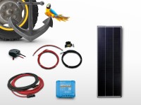 Kit panneau solaire Back-Contact (noir) MPPT monocristallin 75W | 12V