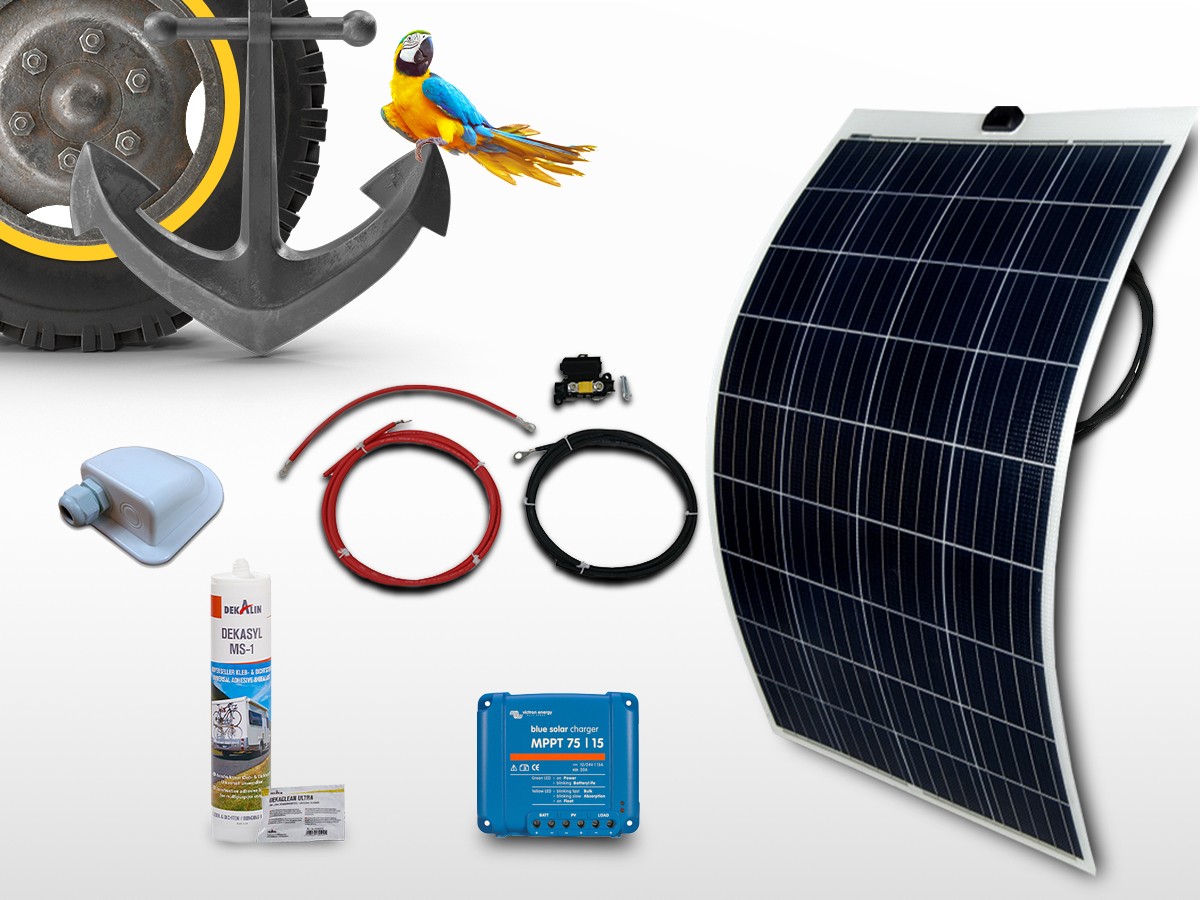 Monter son Kit Panneau Solaire SOUPLE 110W - MyShop Solaire #solaire  #vanlife 