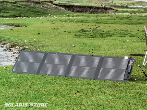 Panneau solaire portable EcoFlow 110W pour recharger les stations énergies EcoFlow