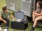 Réfrigérateur portable EcoFlow GLACIER en camping-car