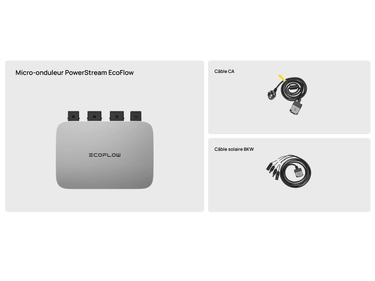 Micro-onduleur PowerStream EcoFlow