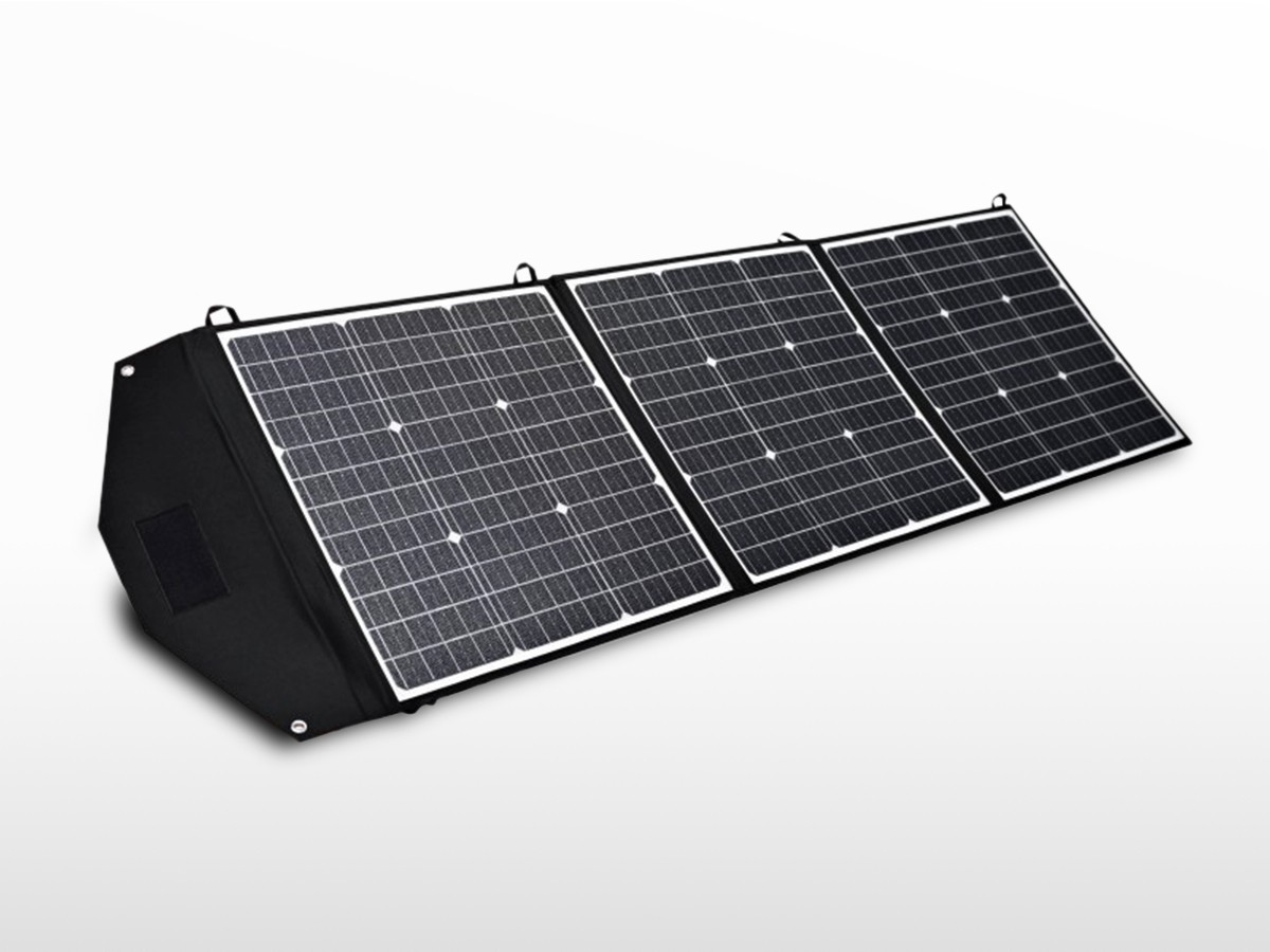 Panneau Solaire Monocristallin - Photovoltaïque, Silicium, 165 W, Câble avec  Connecteur MC4, Batterie de 12V - Module Solaire pour Camping