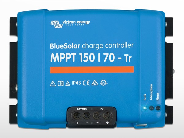 Régulateur VICTRON BlueSolar MPPT 150/70 Tr ( 150V / 70A )
