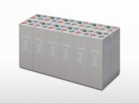 Parc de 12 batteries HOPPECKE OPzV Sun Power VR L 2-1250 | 24V / 1250Ah (30kWh)