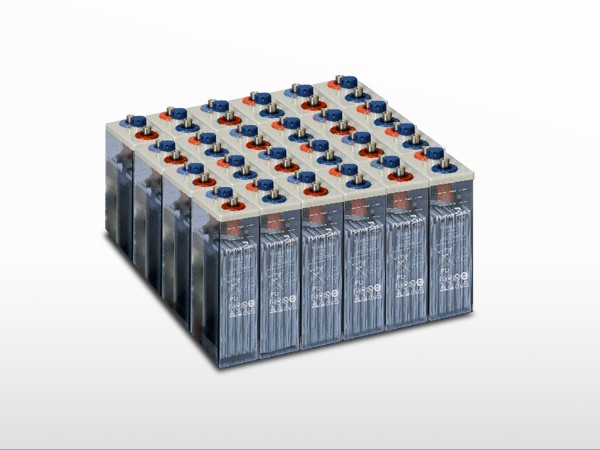 Parc de 24 batteries ENERSYS PowerSafe TVS 6 | 48V / 640Ah (30,7kWh)