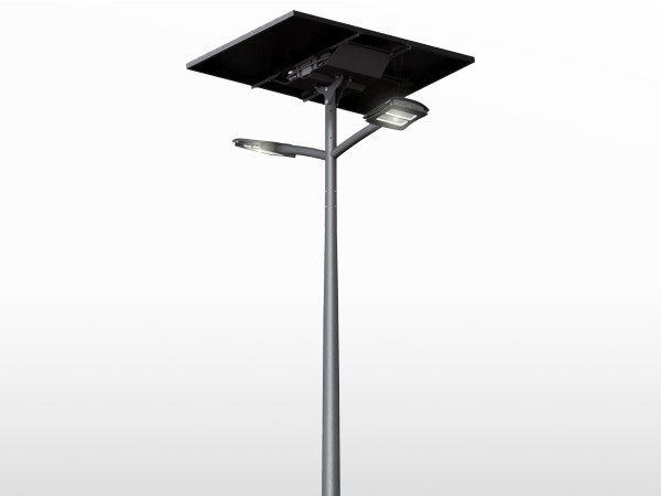 Lampadaire solaire LED autonome SUNKEY XL DUO 4.2 - 9600 Lumens | 60W / 4m