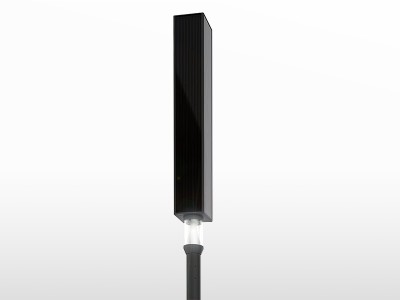 Lampadaire LED solaire autonome ALARA PLACE - 8000 Lumens | 50W / 3m