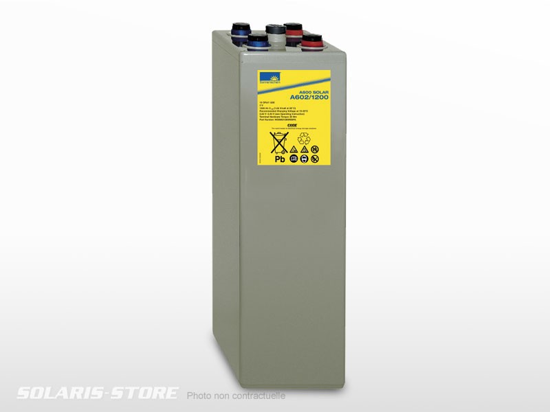 Batterie solaire gel SONNENSCHEIN A602/295 SOLAR 2V 294Ah (C120