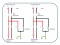 Schéma du Coffret de sectionnement DC avec 2 MPP + parafoudre | 600V / 25A