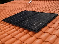 Fixation Toiture TUILE pour 2 panneaux solaires | Max 924mm