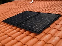 Fixation Toiture TUILE pour 2 panneaux solaires | Max 1160mm