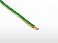 Câble souple Vert/Jaune (terre) 1 x 6mm² | au mètre