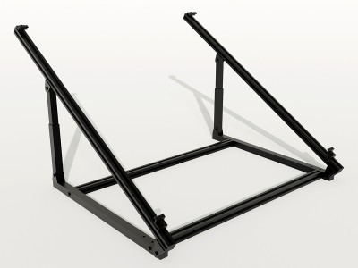 Support panneau solaire universel réglable SOL-MUR-BALCON | larg. max 1160mm