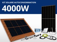 Kit solaire autoconsommation Hoymiles/Trina monophasé 4kW 