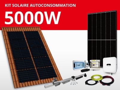 Kit solaire autoconsommation Huawei/Trina monophasé 5kW | Paysage 5 x 2