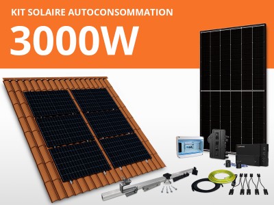 Kit solaire autoconsommation Enphase/Trina monophasé 3kW | Paysage 3 x 2