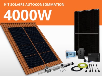 Kit solaire autoconsommation Enphase/Trina monophasé 4kW | Paysage 4 x 2