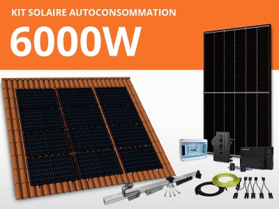 Kit solaire autoconsommation Enphase/Trina monophasé 6kW | Paysage 4 x 3