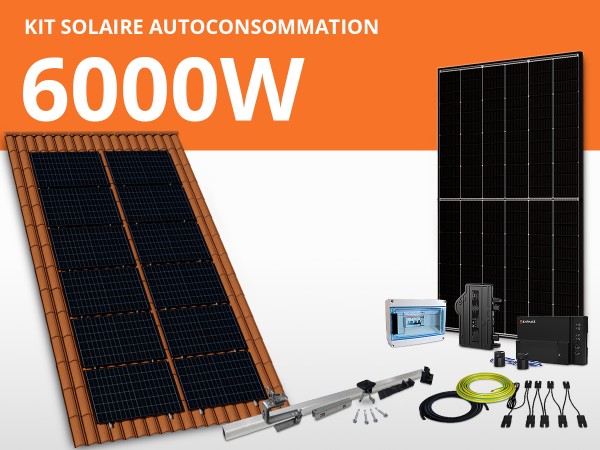 Kit solaire autoconsommation Enphase/Trina monophasé 6kW | Paysage 6L2C