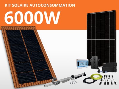 Kit solaire autoconsommation Enphase/Trina monophasé 6kW | Paysage 6 x 2
