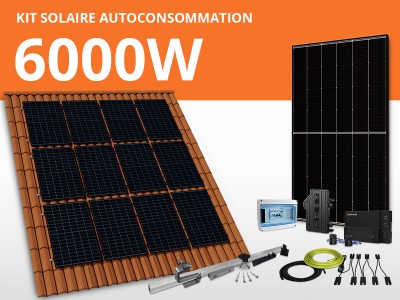 Kit solaire autoconsommation Enphase/Trina monophasé 6kW | Portrait 3 x 4