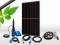 Kit pompe solaire immergé goutte à goutte sans pression 250m² | 40m - 1m³/h