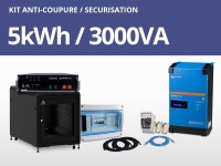 Kit anti-coupure sécurisation - Lithium - Multiplus 3kVA | 230V / 5kWh