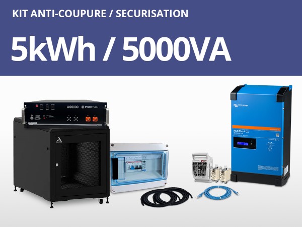 Kit anti-coupure sécurisation - Lithium - Multiplus 5kVA 