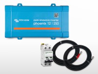 Onduleur VICTRON Phoenix 12/250 câblé (2m) - D20A | 12V / 250VA