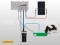 Schéma de câblage du kit solaire de pompage pour abreuvoir avec flotteur