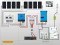 Schéma du kit solaire autoconsommation avec batterie lithium 3600W
