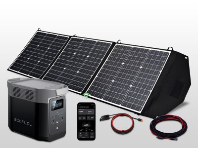 Kit panneau solaire nomade 165W - batterie DELTA 2 | 1kWh