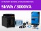 Kit rétrofit batterie Lithium autoconsommation - Multiplus 3kVA | 3000W / 5kWh