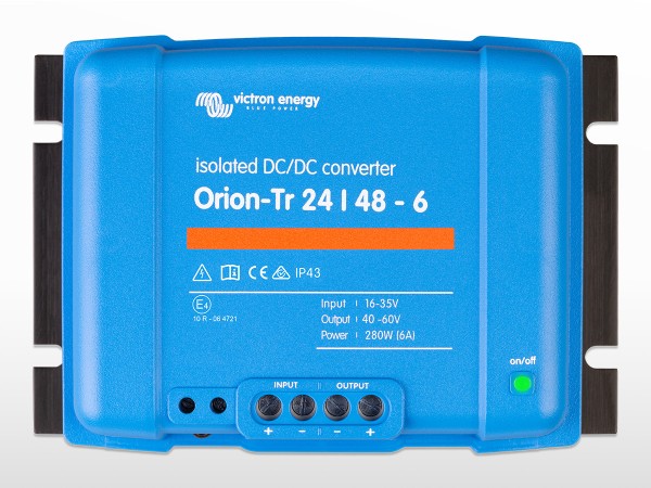 Orion-Tr 24/48-6A (280W) Isolated DC-DC converter Victron | 24 / 48V - 6A