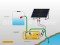 Montage de la motopompe solaire portable sur cuve avec pressostat