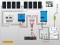 Schéma du kit solaire autoconsommation avec batterie lithium 3600W