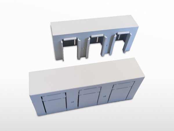 Cache-bornes BS pour sectionneur fusible à couteaux | NH2