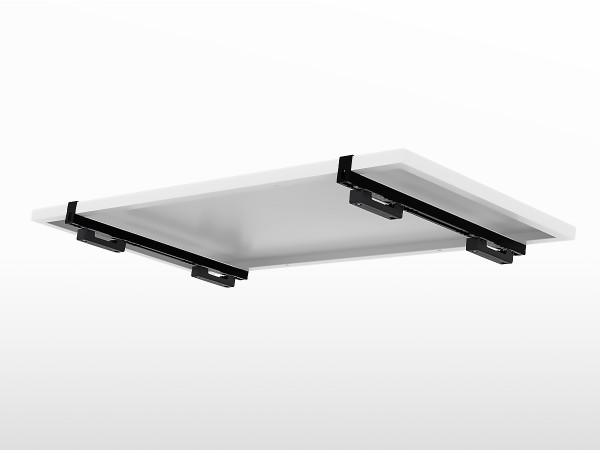 Support panneau solaire pour galerie longitudinale