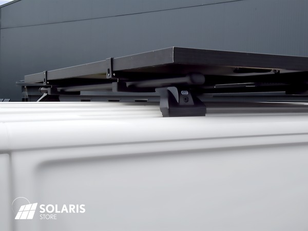 Support panneau solaire pour galerie utilitaire