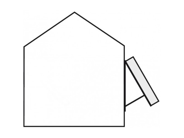 Capteur solaire à air TWINSOLAR Compact 4.5 support incliné