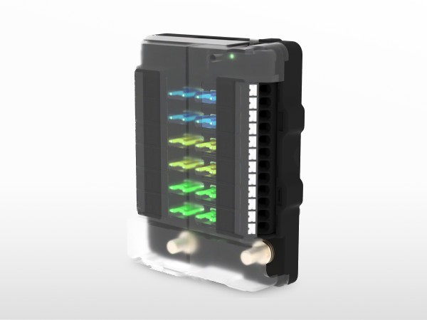 Busbar 12 fusibles de protection UNIFUSEBOX | 12 / 24V - 160A