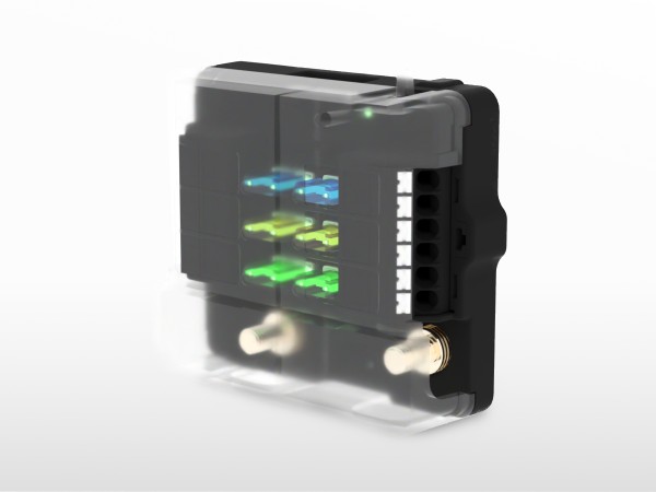 Busbar 6 fusibles de protection UNIFUSEBOX | 12 / 24V - 140A