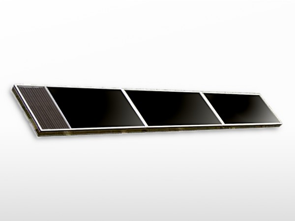 Capteur solaire à air TWINSOLAR Compact 6.0 incliné SOL FACADE | 40 à 200 m²