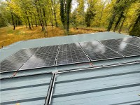 Fixation Toiture BAC ACIER pour 6 panneaux solaires PAYSAGE | 1 rangée